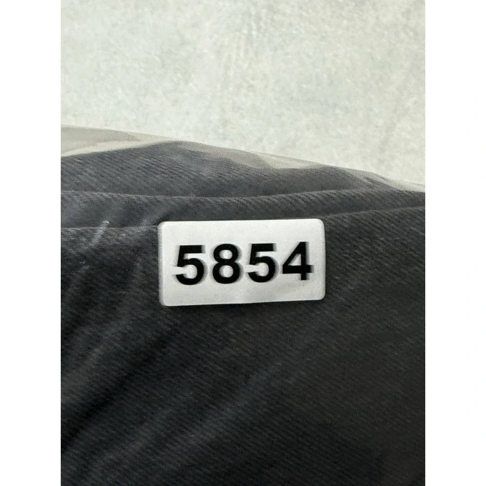 Levis 505 Jeans Mens 37x29 Black Regular Straight Mid Rise‎ Dark Wash